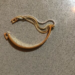 Jenny Bird Gold Multi-Chain Bracelet